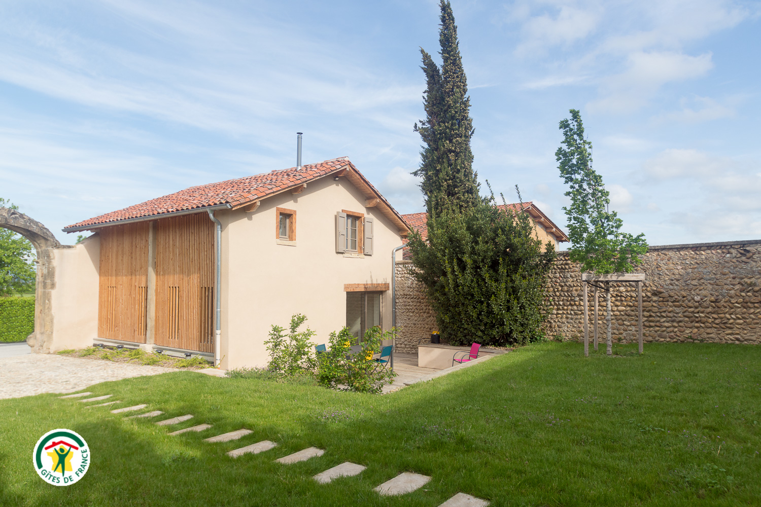Gîte n°335100 Côté Jardin à Revel Tourdan - Gîtes de France Isère