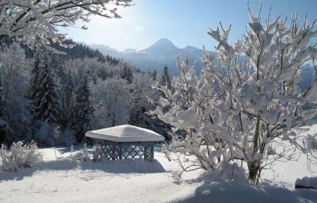 Chambre d'h&ocirc;tes n&deg;548051 Villard-de-Lans - Is&egrave;re - du salon en hiver