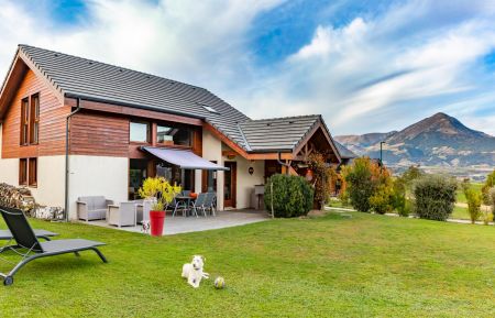 Vue du gîte Gîte n°313102 Ponsonnas - Isère - Vue du gîte